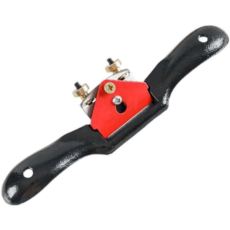 Spokeshave Flat - Alat Serut Kayu dari Baja Lunak,