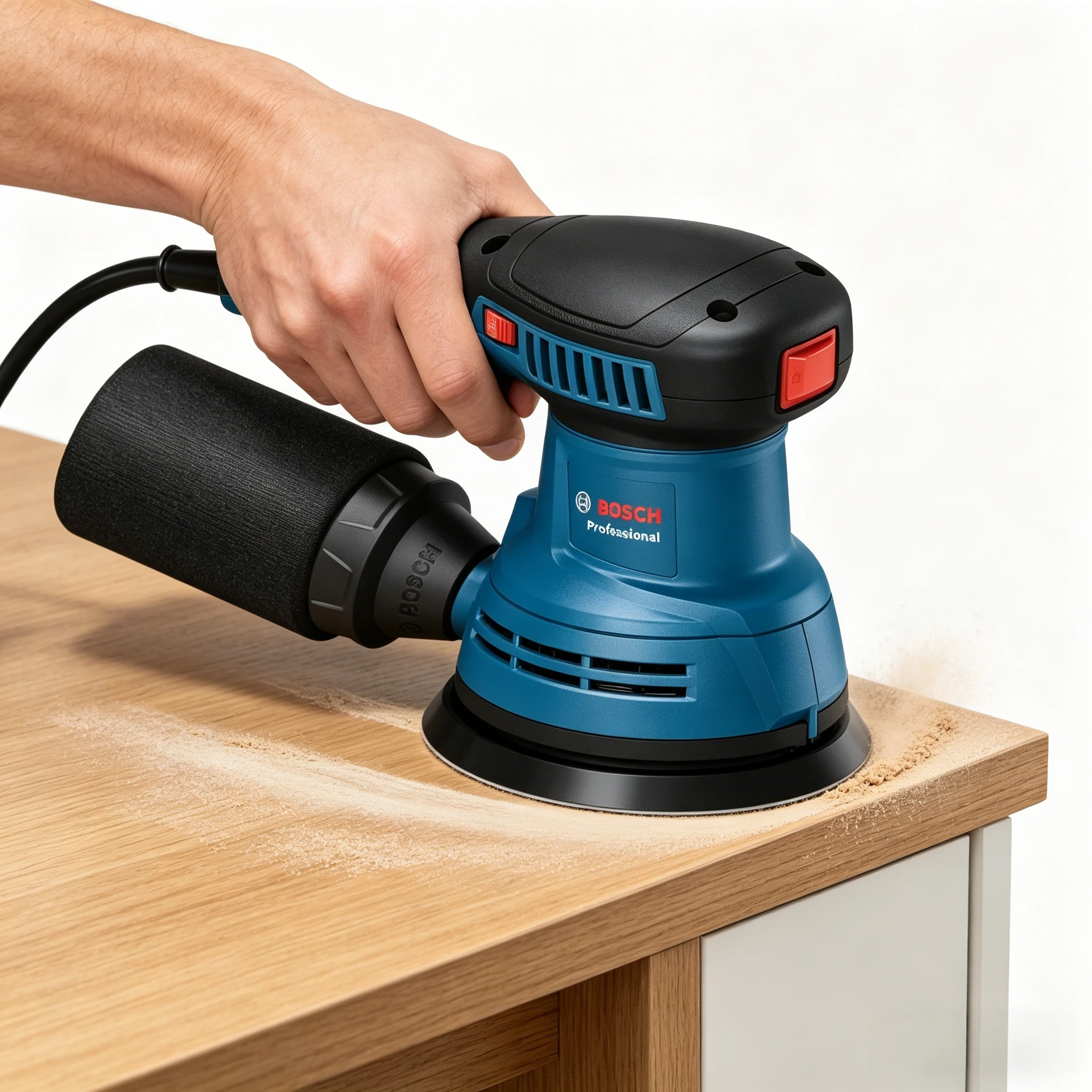 Woodworking Machine - Bosch GEX125 280W Mesin Pengamplas Orbital