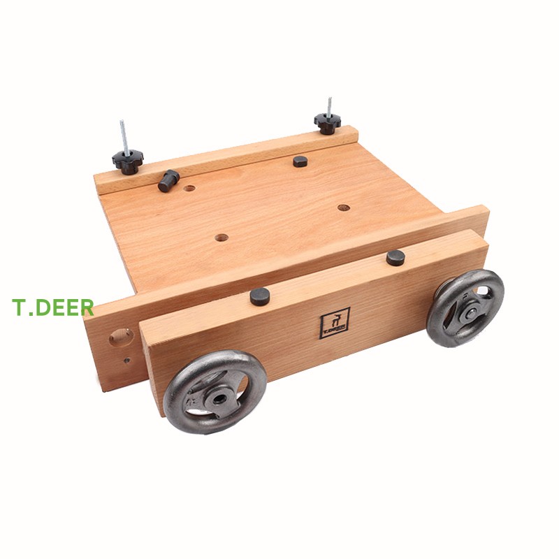 Woodworking Vise - Lengkap portabel Mini Beech kayu meja