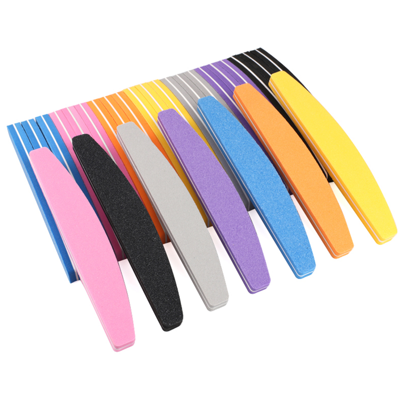 Woodworking File - 10/50Pcs Spons Pengikir Kuku Bentuk Perahu