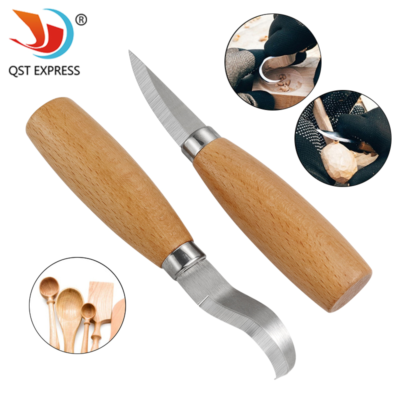 Woodworking Manufacturing - Pisau Ukir Besi Tahan Karat Gagang