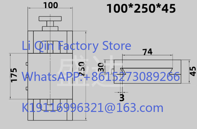 Woodworking Machine - Meja geser batang sekrup besi cor