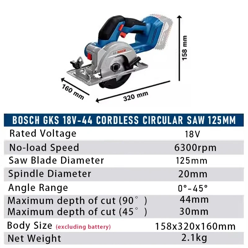 Gergaji Bundar Tanpa Kabel Bos - Woodworking Machine ulasan dan harga