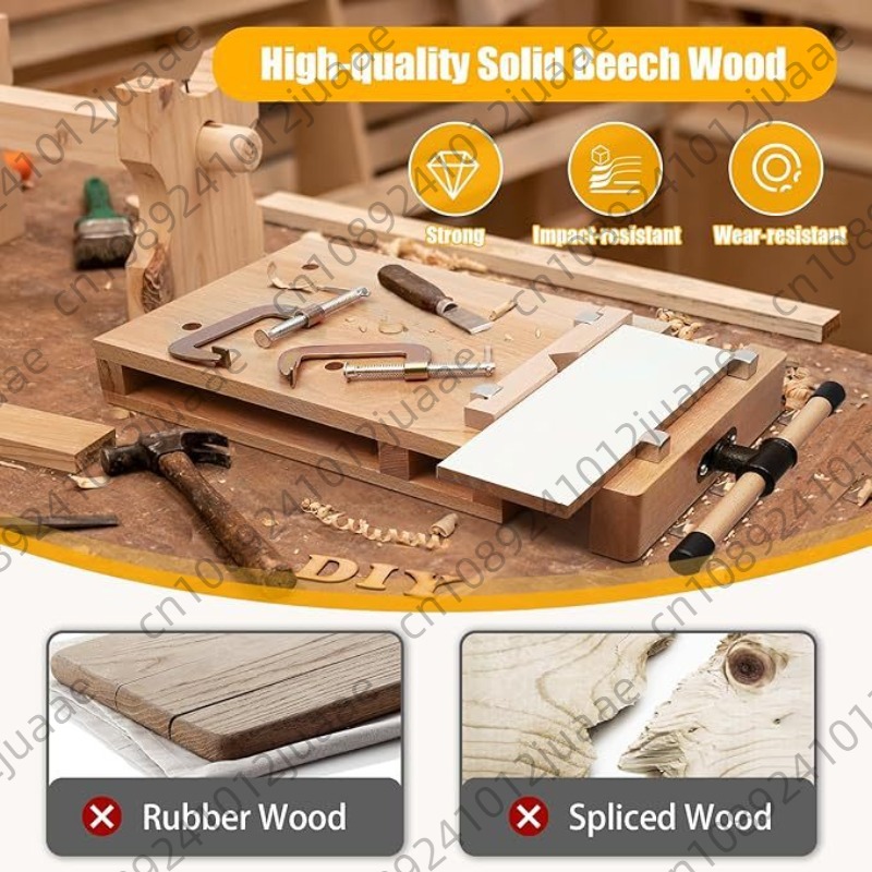 Meja Kerja Kayu dengan Vise un - Woodworking Vise ulasan dan harga