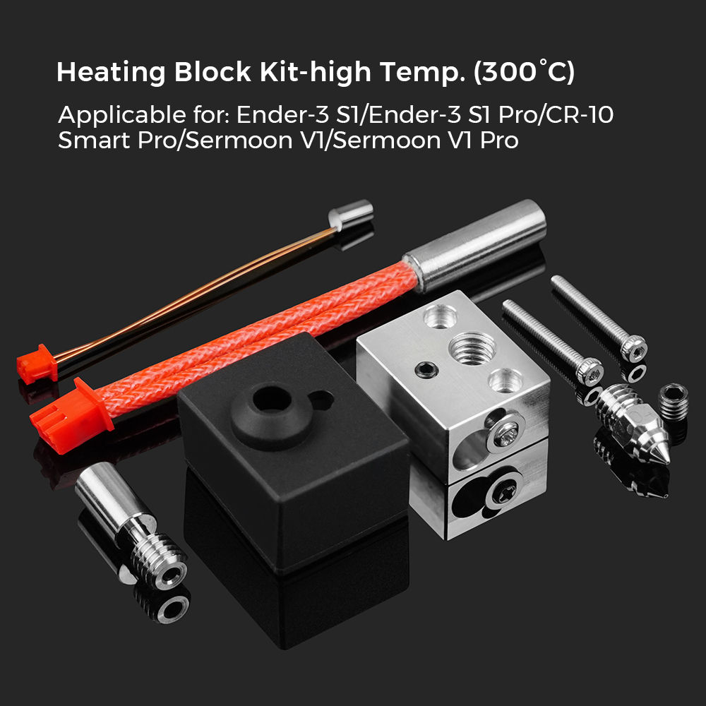 300 ℃   Kit Hotend Bimetal Hea - Creality Printer K1 ulasan dan harga