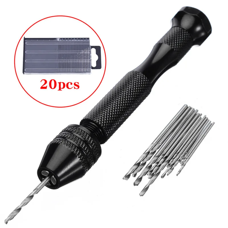 Set Bor Tangan Mini Twist Dril - Woodworking Vise Types ulasan dan harga
