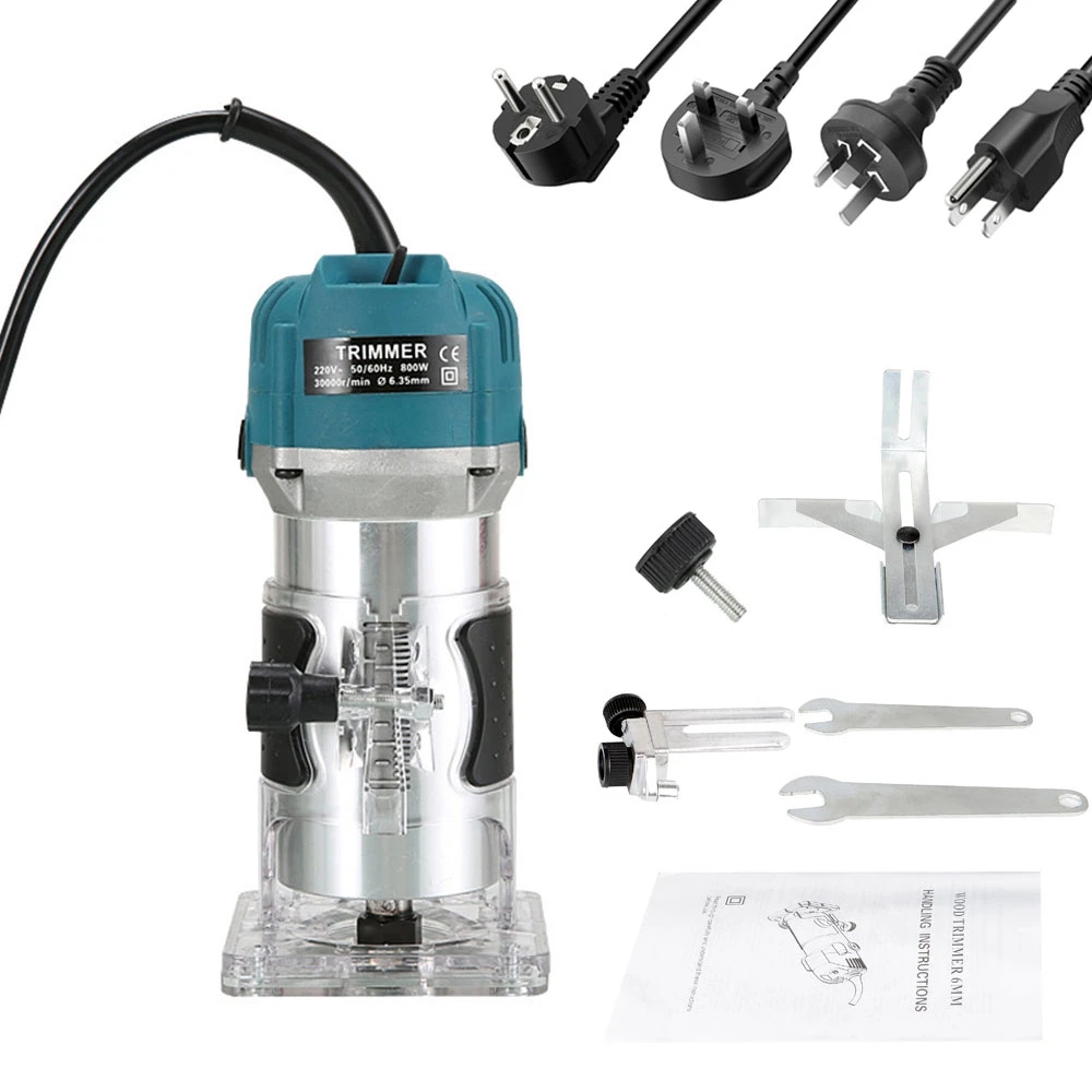 Mesin Router kayu 800W 30000RP - Woodworking Manufacturing ulasan dan harga