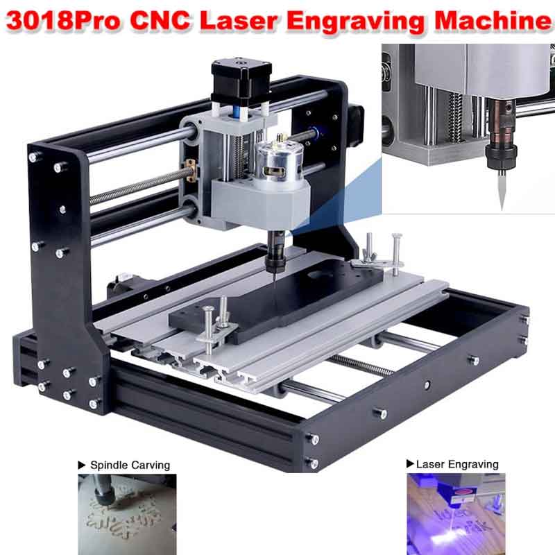 Mesin Ukiran Kayu CNC 3018Pro  - Woodworking Machine ulasan dan harga