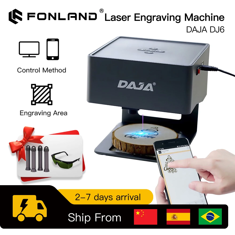 DAJA Laser pengukir CNC DIY DJ - Woodworking Veneer Cutter ulasan dan harga