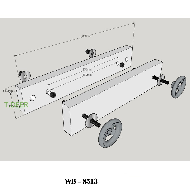 Vise Moxon lengkap, T.DEER WB- - Woodworking Vise ulasan dan harga