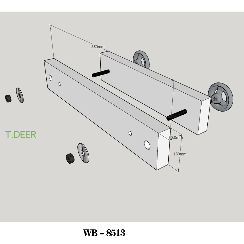 Vise Moxon lengkap, T.DEER WB- - Woodworking Vise ulasan dan harga
