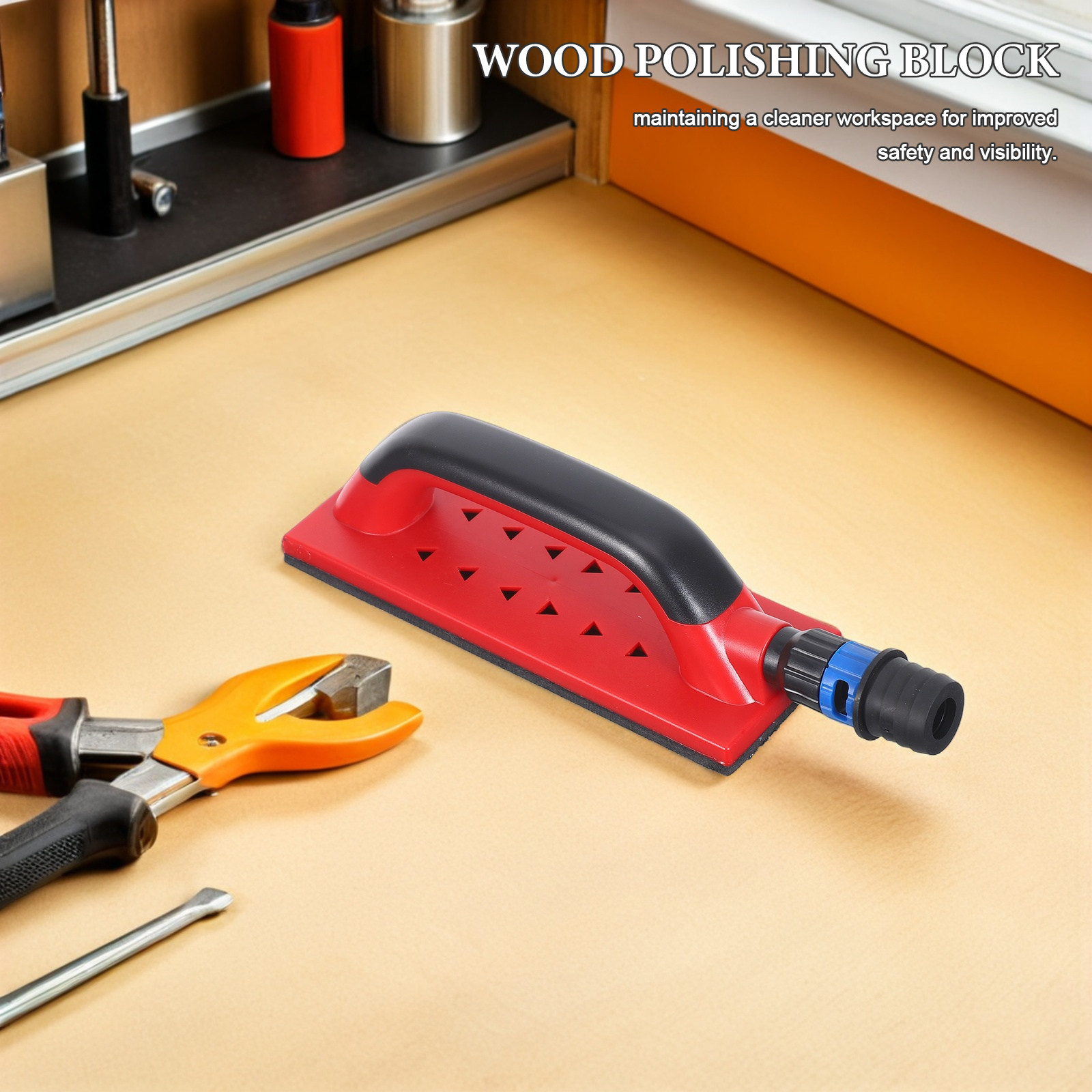 Blok Amplas Desain Persegi den - Woodworking File ulasan dan harga