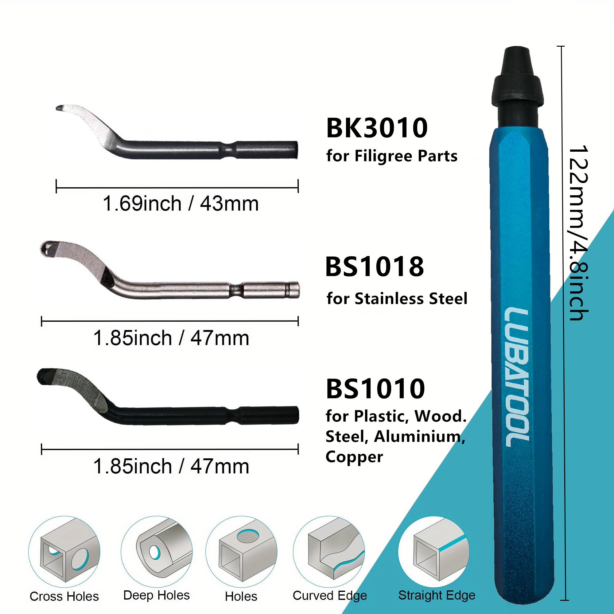 Alat Deburring LUBATOOL dengan - Woodworking Nc ulasan dan harga