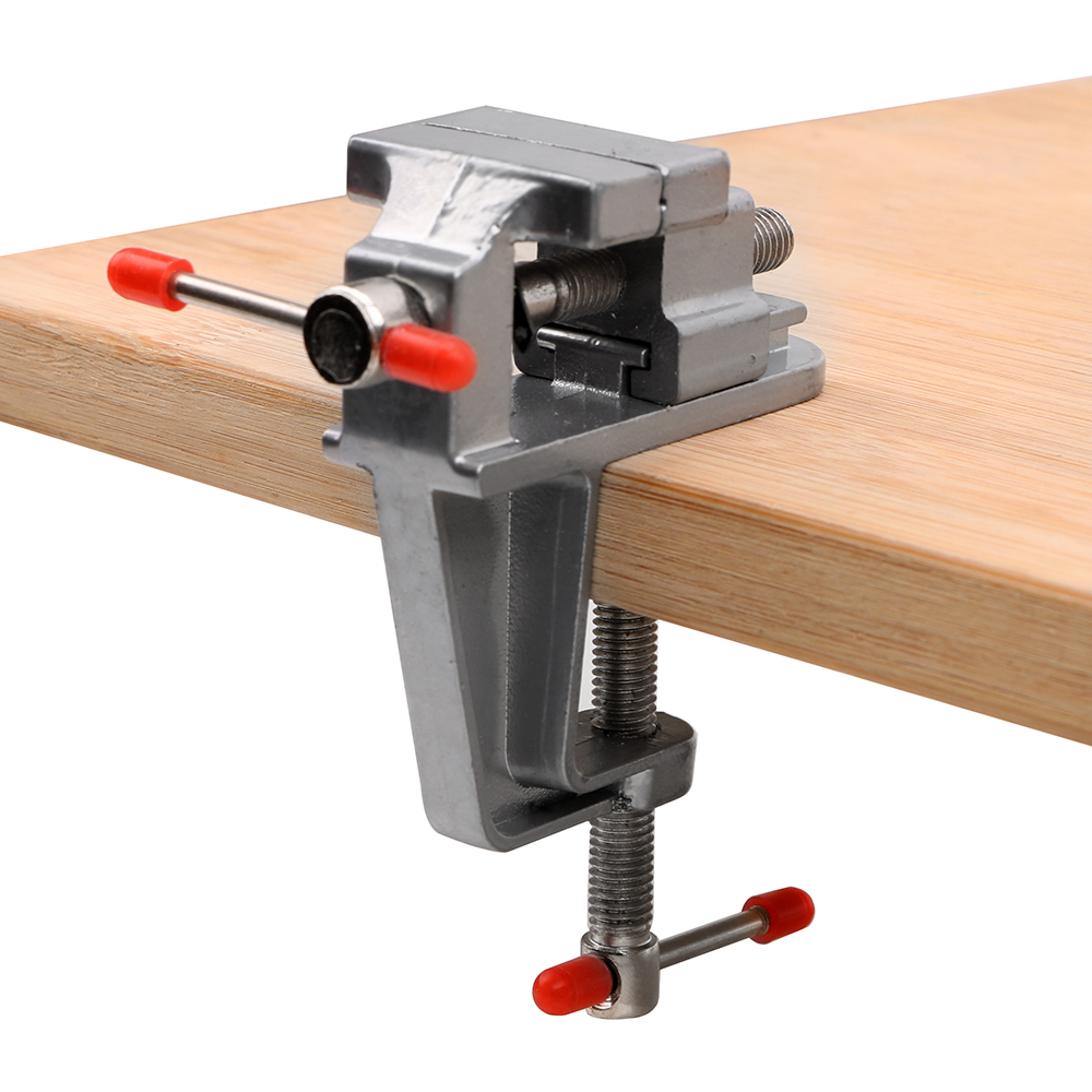 Tang catok meja datar Anti lic - Woodworking Vise Types ulasan dan harga