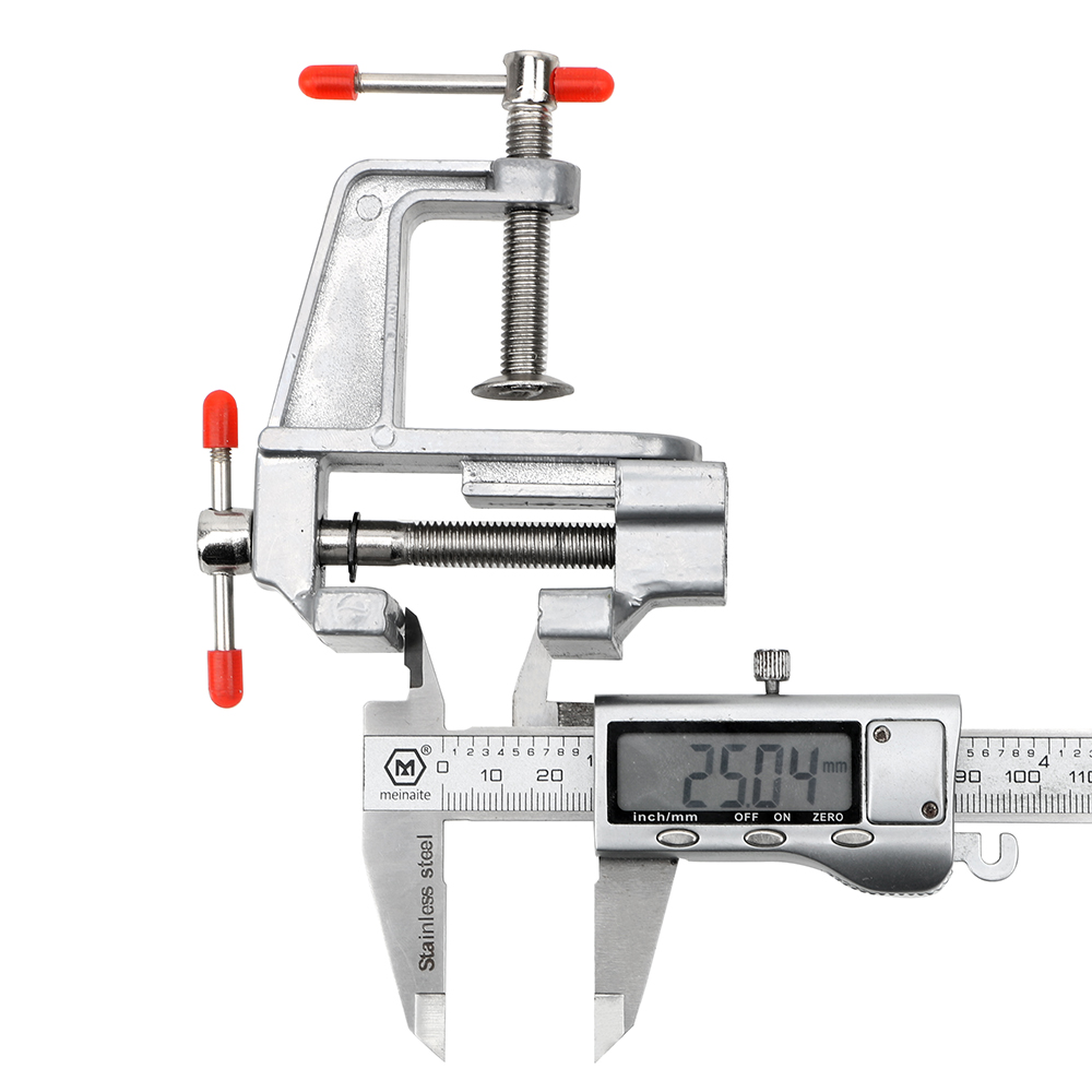 Tang catok meja datar Anti lic - Woodworking Vise Types ulasan dan harga