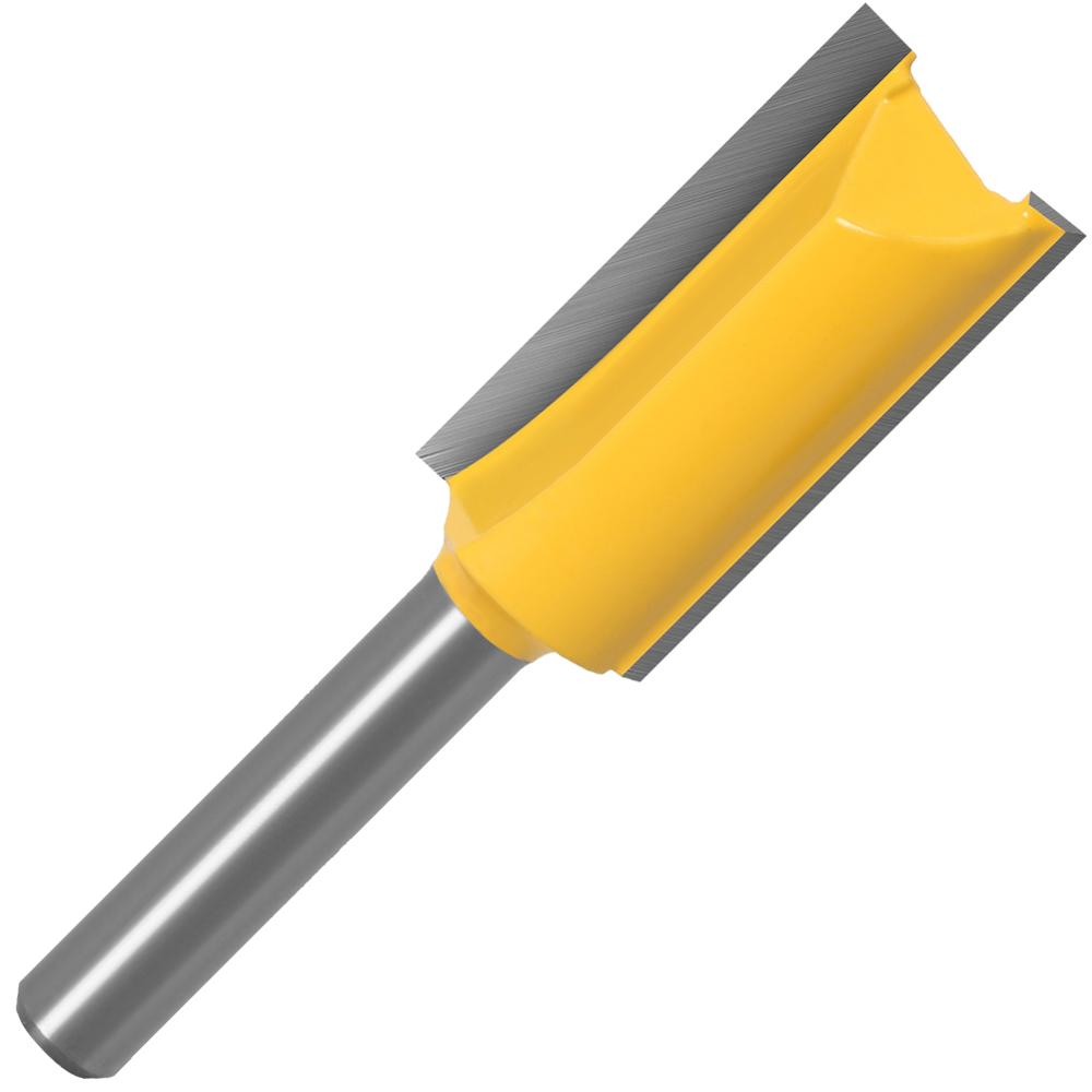 JGZUI 1Pc 1/4 Shank Lurus Bit  - Woodworking Nc ulasan dan harga