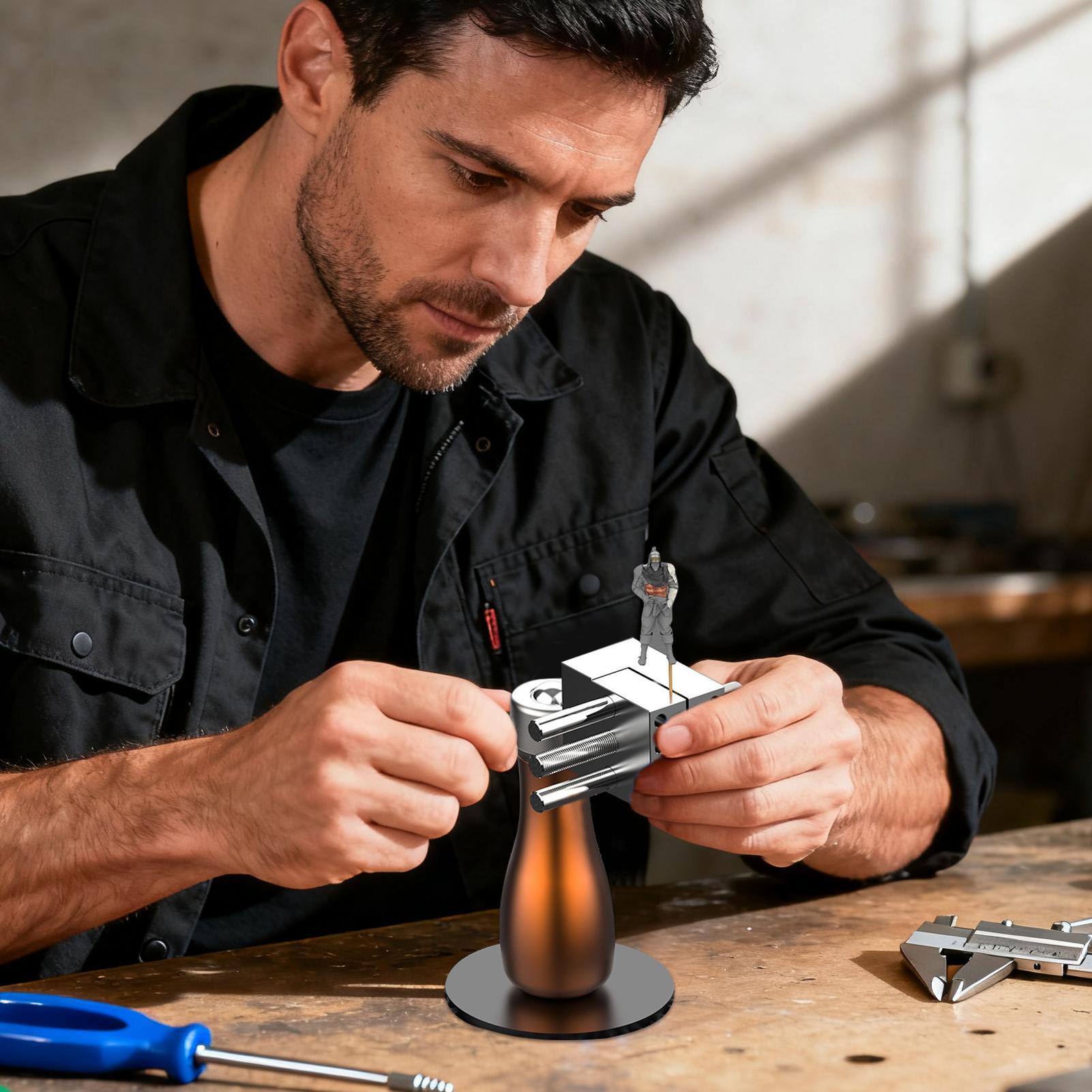 Penjepit Bangunan Model Meja V - Woodworking Vise ulasan dan harga