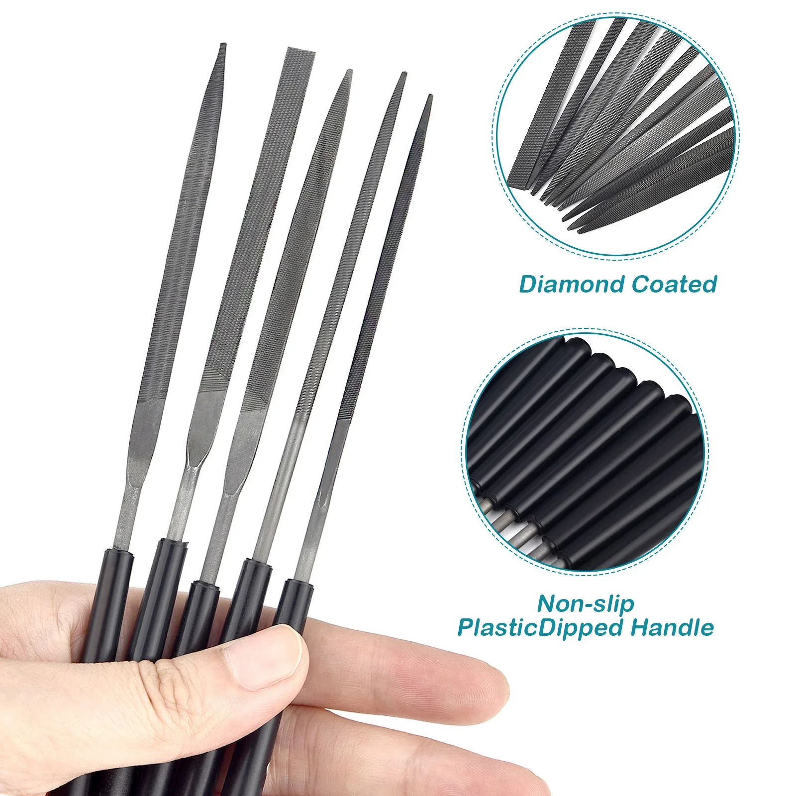 Set Kikir Jarum 3/5/10 pcs, Ki - Woodworking File ulasan dan harga