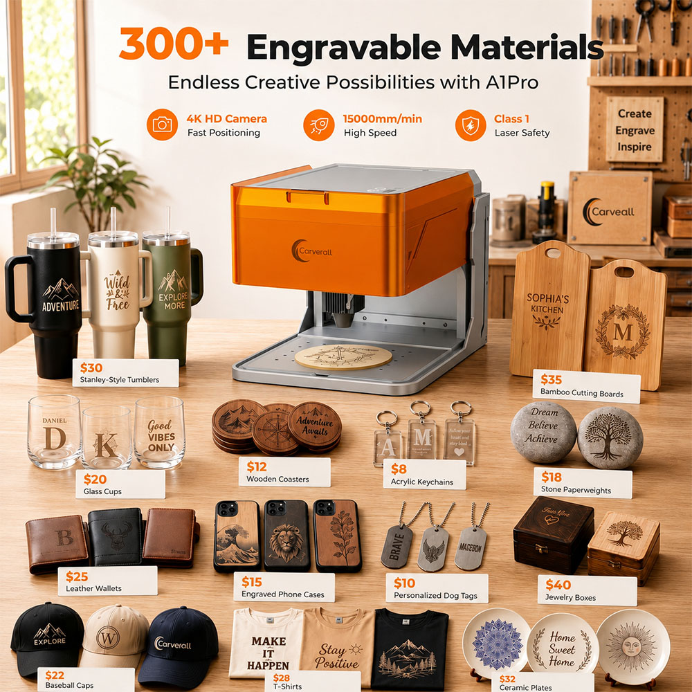 Carverall A1PRO 10W Mesin Ukir - Woodworking Veneer Cutter ulasan dan harga